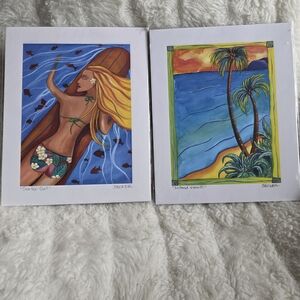 Beach Vibes Art Set by